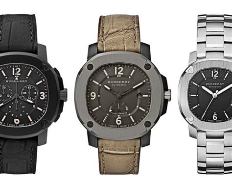 montre burberry homme automatique